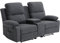 OPULHAUS Kinosofa Sofas & Couches Relaxsessel Freizeitstuhl mit Neigungsfunktion 100°-160° (2-Sitzer)