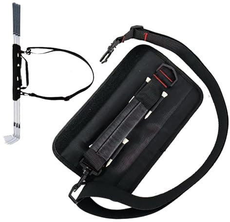 Qikam Sacs de Golf pour Hommes, Sac de Golf léger,Sac de Club de Golf Portable - Sac léger de Club de Golf d'Oxford, Sac de Voyage Pliable portatif de Club de Golf transportant 4-5 Clubs