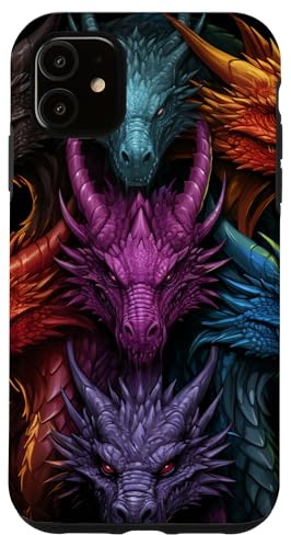 Dragon Lovers Dragon Types Women Men Girls Boys Dragons Case for iPhone 11