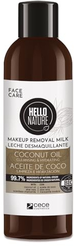 P-Beauty Naturkosmetik Gesichts Reinigungsmilch - Sanfter Make-up Entferner mit Bio Kokosöl, vegan - Augenfreundlicher Reiniger - Cleansing Milk für sensible Haut - Gesichtsreinigung & Gesichtspflege