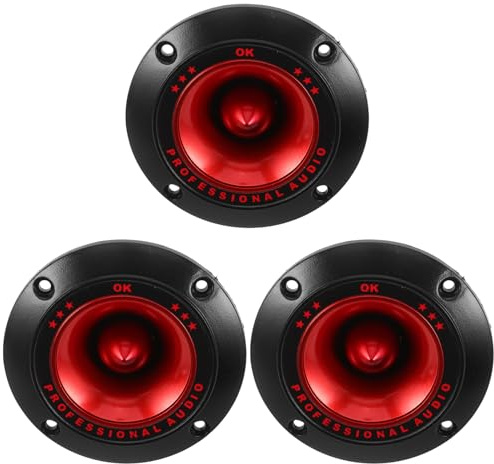 FUTUREORYY 3stücke Piezo-hochtöner als Ersatz-hochtönerhorn mit Audio-piezo-technologie für Klare Hochfrequenz-töne in Bühnen und Musikequipment Piezoelektrischer Hochtonlautsprecher