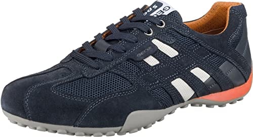 Geox Homme Uomo Snake K Sneakers, Navy, 40 EU
