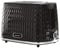 Daewoo Argyle Collection, Toaster 2 Slice With Defrost, Reheat And Browning Control To Use At Your Convenience, While The Removable Crumb Tray Makes Cleaning Quick, Black