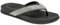 Dunlop Ladies Low Wedge Multi Platform Summer Slip On Toe Post Flipflops Sandals Shoes Size 3-8 (Quin Black, Numeric_7)