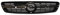 DM Autoteile 273410 Kühlergrill Kühlergitter Grill kompatibel für Opel Meriva A X03 Baujahr 2003-2006