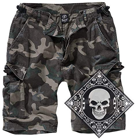 Brandit BDU Ripstop Shorts darkcamo Gr. XXL