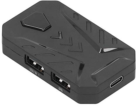PUSOKEI Maus- und Tastaturkonverter, Tastatur- und Mausadapter, Gamecontroller-Konverter für P3 / P4 / Series/ONE/N