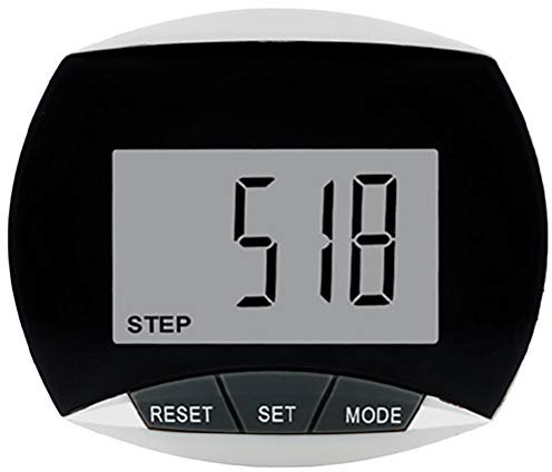 Lintat Podomètre LCD multifonction avec clip ceinture pour mesurer la distance et les calories