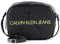 Calvin Klein JEANS Crossbody-Bag Riemen Logo Reißverschluss schwarz
