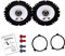 Alpine SXE 1725S Lautsprecher mit Einbauset passend für BMW 3er Touring (E46) 1999-2005 Türen vorne 440 W 165mm 2 Wege Koax