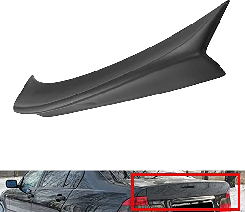 LYBH E46 Heckspoiler, CSL Style E46 Spoiler Flügel Heckklappe Duckbill Highkick Auto Heckspoiler Heckspoiler Flügeldeckel Für BMW E46 4Tür Limousine 1999-2005