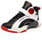HSNA Turnschuhe für Jungen Kinder Sportschuhe mit Klettverschluss(Schwarz Rot 36 EU)