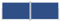 vidaXL Tenda da Sole Laterale Retrattile Blu 200x600 cm
