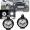 Nslumo LED DRL Tagfahrlicht, Nebelscheinwerfer passend für Mini Cooper R56 R57 R55 R58 R59 R60 R61 LED Frontstoßstange Halo Ring DLR Fahrlicht 2 Stück DRL mit Halterungen E4-geprüft
