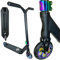 Striker Lux Stunt-Scooter I Kinderroller I Lightweight I Leichter I Trick I Tret I Roller I Komplettscooter I Freestyle I Park (Schwarz/Neochrome, 75,5cm)