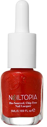 Nailtopia Bio-Sourced Chip Free Nail Lacquer - Vegan and Cruelty Free - Strengthens and Conditions Nails - Delivers Healthy Manicures and Pediküre - Long Lasting - How You Dune - 17 ml Nail Polish