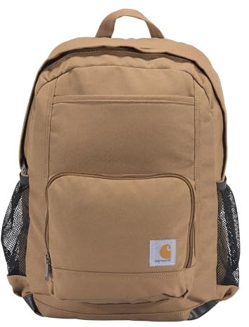 Carhartt Einzelfach, robuster Rucksack mit Laptophülle, 23L Rucksack, Braun, Einheitsgröße