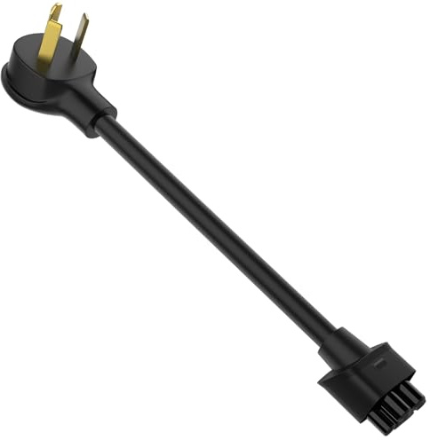 Aiskooc Adaptateur Nema 10-30 de 40,6 cm pour chargeur de téléphone portable Tesla Gen 2 Max 24 A, fonctionne uniquement dans les prises 240/250 V, compatible avec 3/S/X/Y (les véhicules modèles S/X