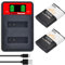 Pickle Power EN-EL23 Battery and Dual Charger for Nikon Coolpix P600, P610, P610s, P900, P900s, S810c, B700