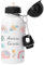 Kembilove Botella agua - Termo bebe - Cantimplora infantil personalizada - botella agua niños para la vuelta al cole - Regalos niños - Botella personalizada 500 ML - Cielo
