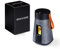 Diffuseur d'huiles essentielles sans Eau, diffuseur d'huiles essentielles d'aromathérapie pour Chambre à Coucher, Mode minuterie 1/2/3H, diffuseur d'air d'aromathérapie Portable pour Bureau (Gris)