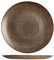 H&h set 6 piatti piani regent bronzo glitter cm28