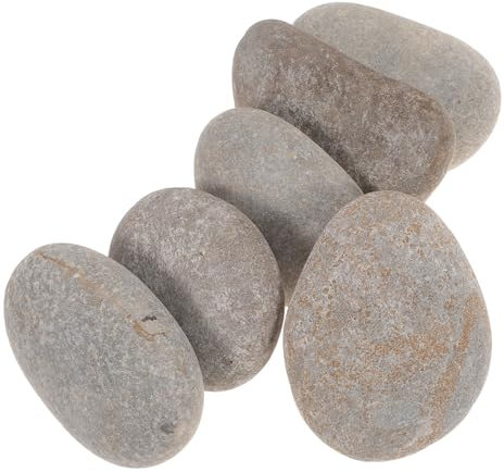 TOYANDONA DIY Drawing Pebbles and Natural Stones Set for Hand-Painted Crafts Creative Pebble Painting Kit for Arts and Crafts Enthusiasts for Painting Projects