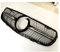 Auto Frontgrill Kühlergrill Mitte Grill Für Benz W253 X253 GLC 200 GLC250 GLC300 Sport GlC450 2014-2017 Diamant Grille Kühlergrill(Black with Camera)