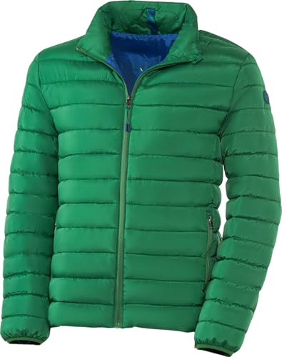 Polo Sylt Winterjacke Herren, extraleichte Steppjacke in modischen Farbkombinationen, Sportive Jacke für Herren, superbequem & wärmeisolierend, Grün, Gr. 3XL