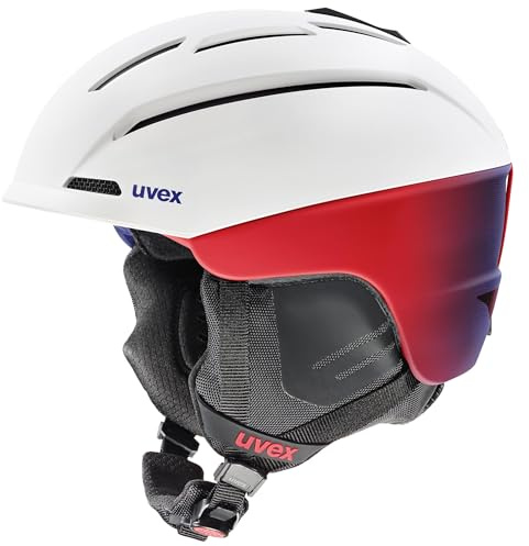 Uvex Unisex Gravitate Skihelm, White-Grad Magma matt, 59-61CM