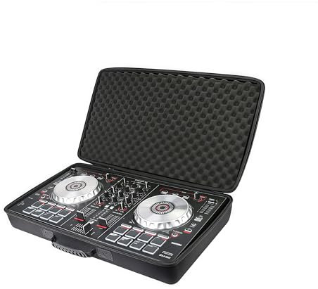 XUMIUZIY DDJ FLX4 DJ Controller Custodia per Pioneer DDJ FLX4 / REV1 / 400 / DDJ SB2 / DDJ SB3 o DDJ RB a 2 Canali Controller, Borsa da Viaggio a Prova di Shock con Imbottitura in Schiuma