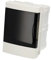 DO Coffret de Distribution Encastré 1 Rangée pour 2 Modules 14 x 10 x 9,5 cm IP40 - Blanc Boîtier Électrique en ABS - Coffret Électrique pour Installations Intérieures