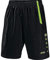 JAKO Herren Sporthose Turin, Schwarz/Neongrün, XL