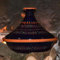 Tajine Marrakesch, Dunkelblau, Durchmesser 31 cm