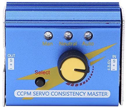 Servotester 3CH Digital ESC Konsistenz Drehzahlregler Tester CCPM Konsistenz Controller Motor Master Checker Tester für RC Flugzeuge Hubschrauber Autos