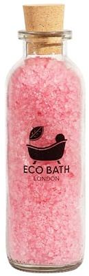 Eco Bath London Muscular Dead Sea Salt 300g - Natural Dead Sea Salt Contains 100% Pure Essential Oils Mixed with Rosemary