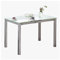 MerkaHome - Mesa Cocina Extensible DE Cristal 110X70 CM Estocolmo