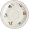 Villeroy & Boch Petite Fleur Mokka-/Espressountertasse 6 Stück Nr. 1023951430 und 4er Set EKM Living Edelstahl Strohhalme
