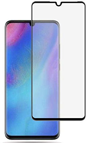 Todotumovil Protector de Pantalla Huawei P30 Pro Negro Completo 3D Cristal Templado Vidrio Curvo para movil