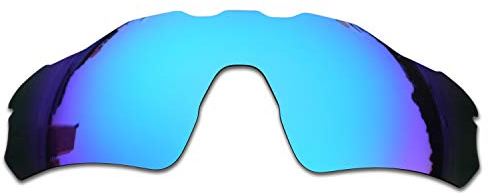 SOODASE Para Oakley Radar EV Path Gafas de sol Azul Lentes de repuesto polarizadas