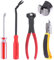 Mardatt 4Pcs Upholstery and Construction Staple Remover Tack Puller Nail Remover Tools Set W End Cutting Pliers, Staple Puller, Tack Lifter, Fastener Remover, for Furniture Floor Wall Car Photo Frame