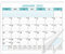 Wandkalender 2022 | Monatlicher Wandkalender Kalender Von Januar 2022 bis Dezember 2023 mit julianischen Daten, Ruled Blocks, Perfekt fü Büro Wandplaner(37CM x 30CM)