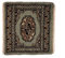 RUG PRINCE Pakistan Buchara Teppich 30x30 Handgeknüpft Quadratisch Grün Geometrisch Orient a