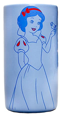Disney Schneewittchen Vase – Runde Vase – Disney Geschenke für Erwachsene – Zylindervase – Disney Home