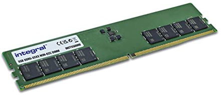 Integral 8GB DDR5 RAM 5600MHz DIMM Módulo de memoria para PC de escritorio