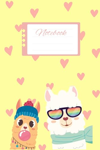 Llama Notebook: Children diary, 80 pages, Ideal for school, notes or a gift