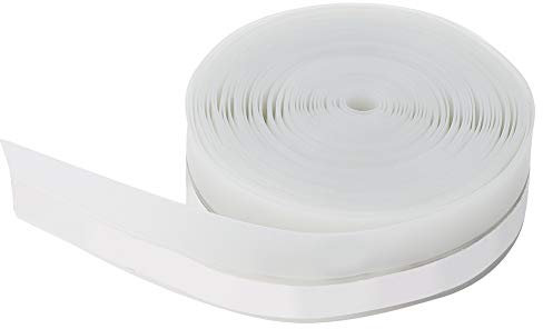 Silikonkautschuk 5 M Dichtungsstreifen, Schallschutz-Staubschutzstreifen, Selbstklebendes Design, für Tür, Fenster, Schrank (Silikonkautschuk 4)