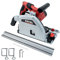 Excel Circular Plunge Cut TrackSaw with Guide Rails Clamps Set & 165mm Blade, Plungesaw with Guide Rail, Get Precise Cuts with Excel plungesaw, Circularsaw, BenchSaw, 1200w/240V Plungesaw