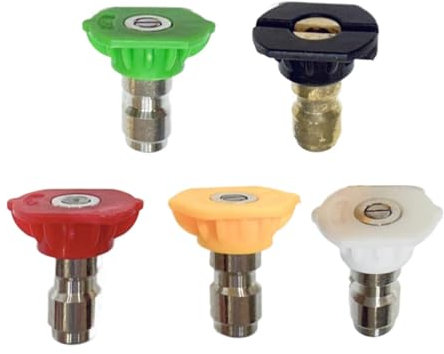 Lavadora de alta presión con doble boquilla turbo, boquilla 2 en 1, lavadora de alta presión, lavadora de coche de alta presión, adaptador de boquilla doble 2 en 1 para lavado de coches
