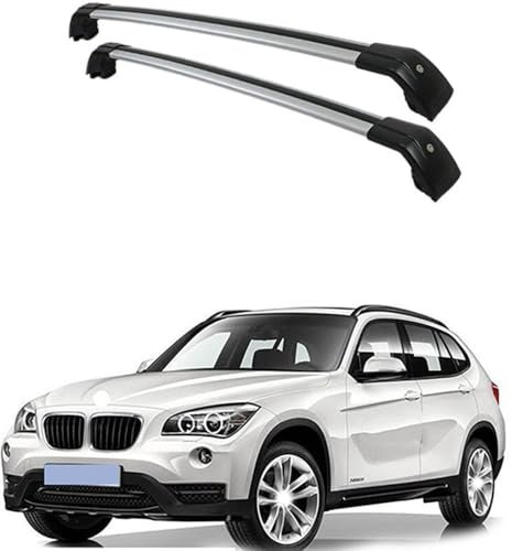 MOBLTLNL 2 Stück Dachgepäckträger, für BMW X1 2022+ Querstange Reling Lastenträger Dachgepäckträger Abnehmbarer und wasserdichter Autogepäckträger
